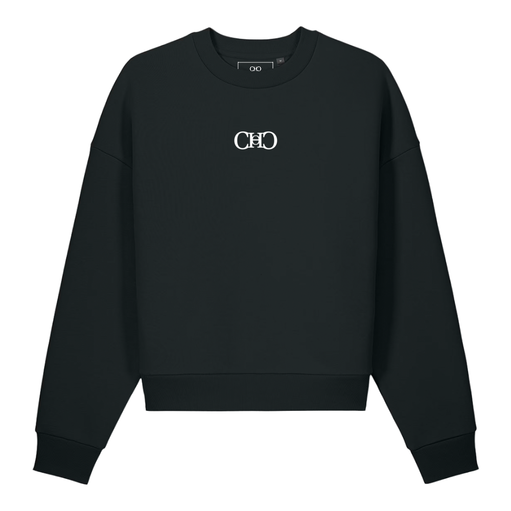 Heavyweight Sweatshirt — Black front